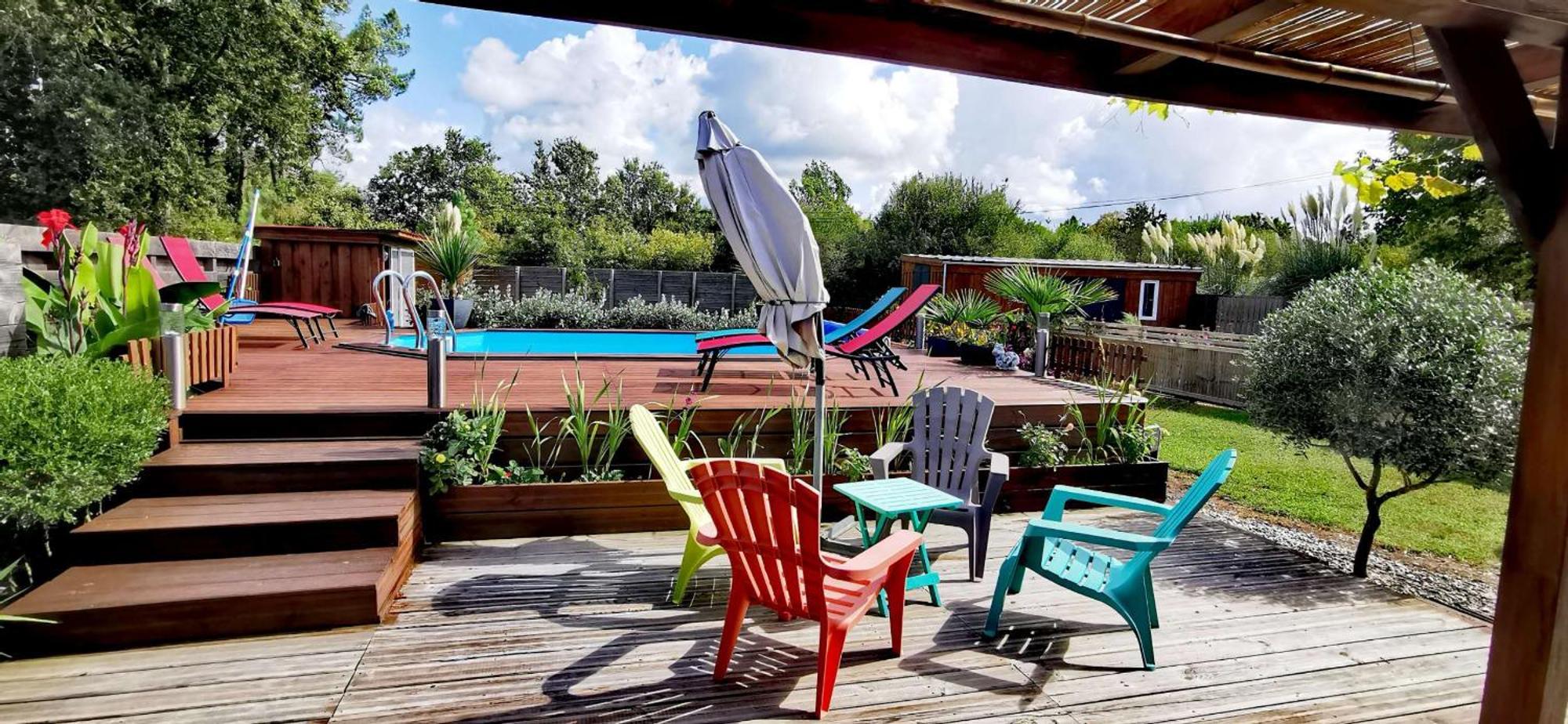 Maison & Piscine Prives,plages Ocean Et A 10 Kms *